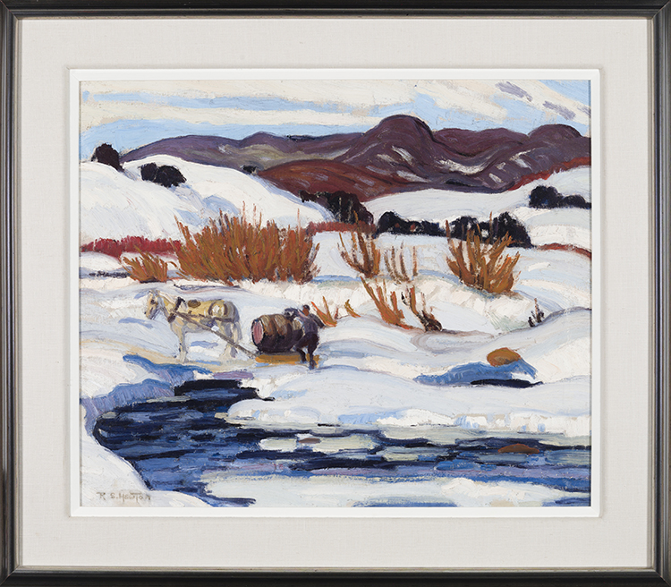 Winter Scene by Randolph Stanley Hewton