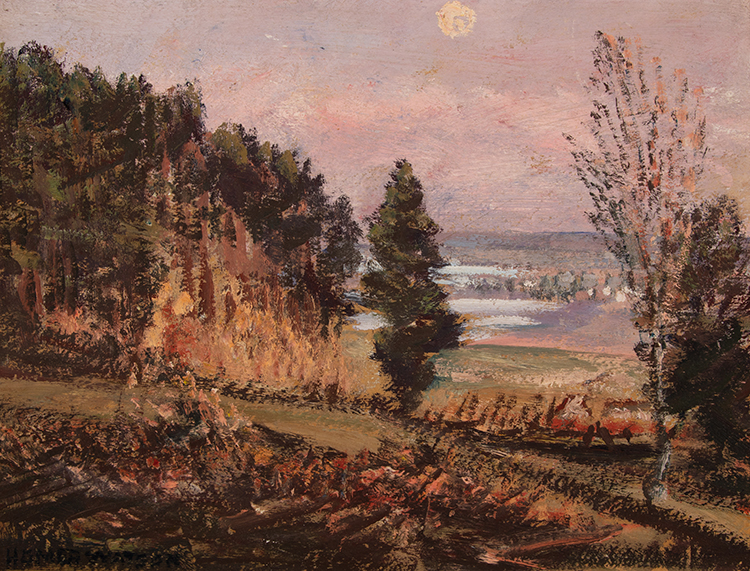 Grand River Flats From Cressman Woods par Homer Ransford Watson