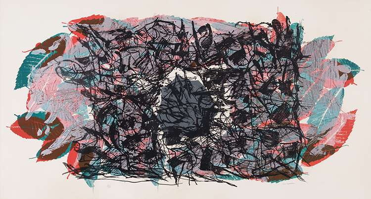 Feuilles #1 by Jean Paul Riopelle