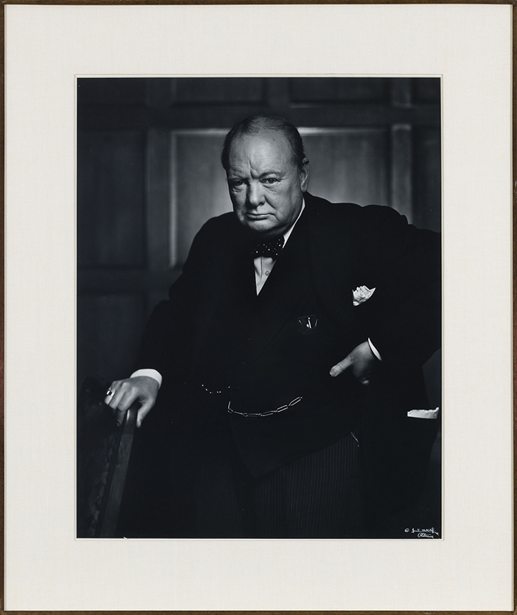 Winston Churchill par Yousuf Karsh