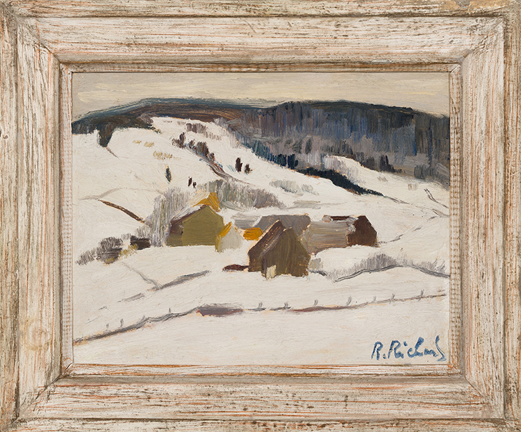 Paysages d'hiver by René Jean Richard