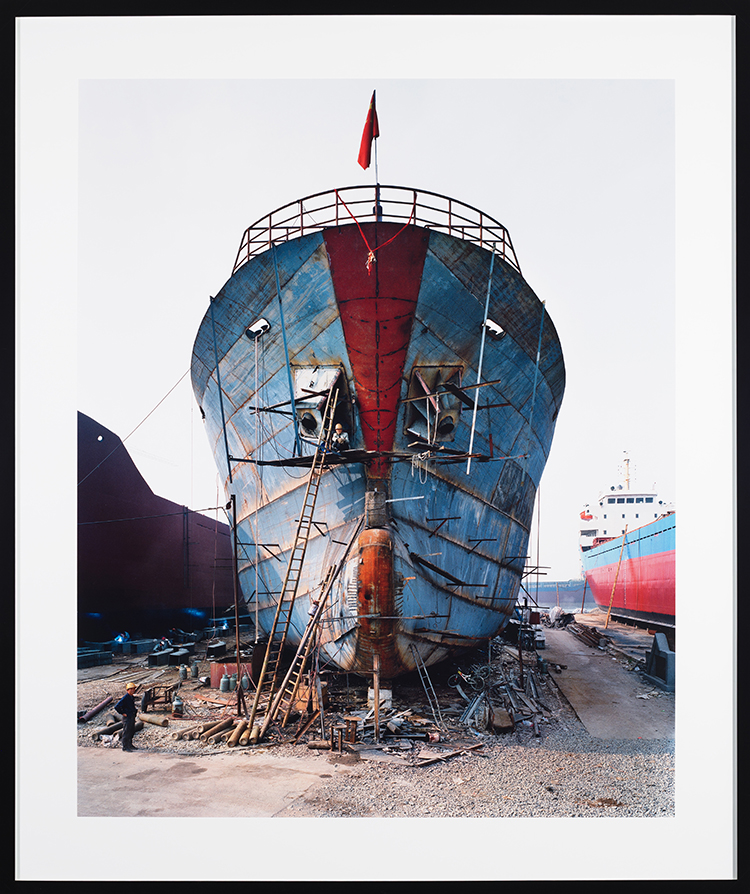 Shipyard #20, Qili Port, Zhejiang Province, China by Edward Burtynsky
