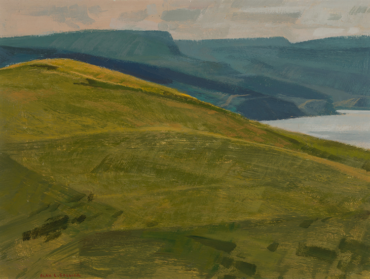 Brooding Hills of Cape Breton par Alan Caswell Collier