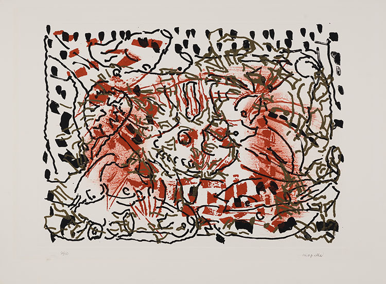 L'Oie de feu - L'Oie au soleil par Jean Paul Riopelle