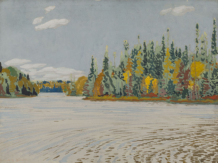 North Wind, Algoma par Frank Hans (Franz) Johnston