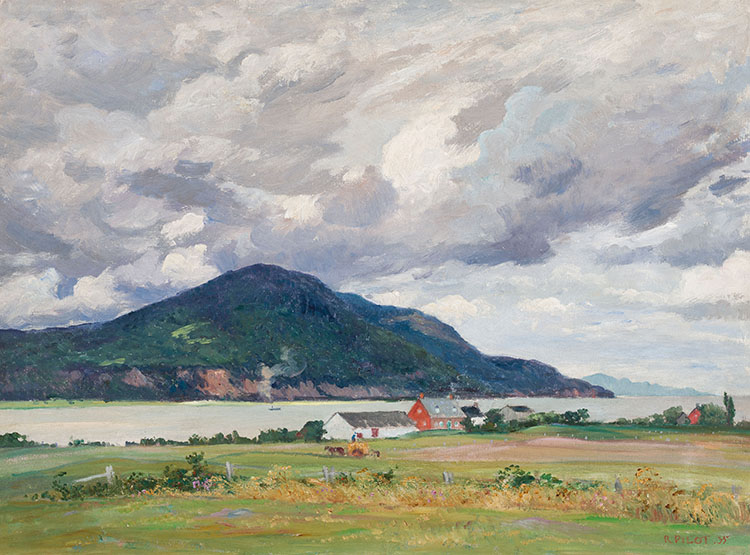 Paysage de la Malbaie, Charlevoix par Robert Wakeham Pilot