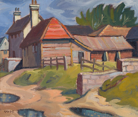 Village of Sutton - West Sussex by Henry George Glyde
