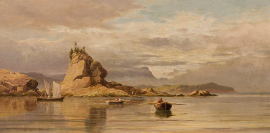 Boats on the Coast by Lucius Richard O'Brien