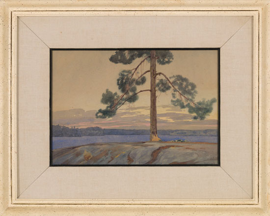 Looking Towards Keewatin Beach, Lake of the Woods by Walter Joseph (W.J.) Phillips