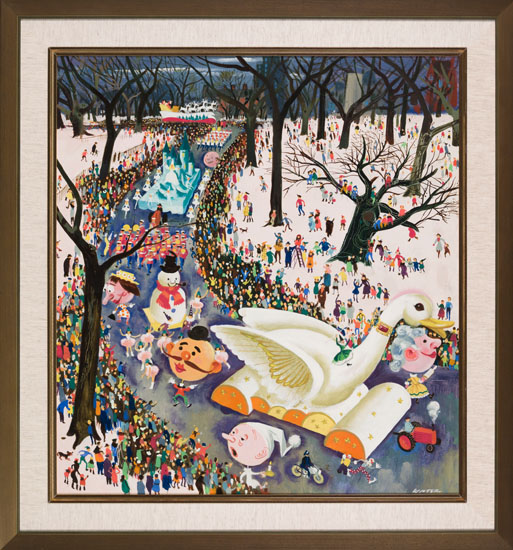 Eaton's Santa Claus Parade, Queen's Park, Toronto by William Arthur Winter
