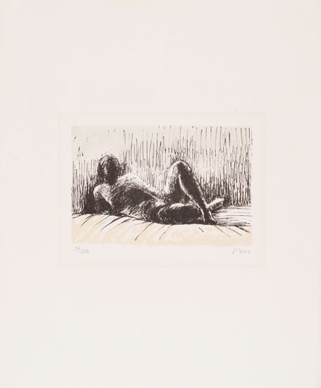 Reclining Figure par Henry  Moore