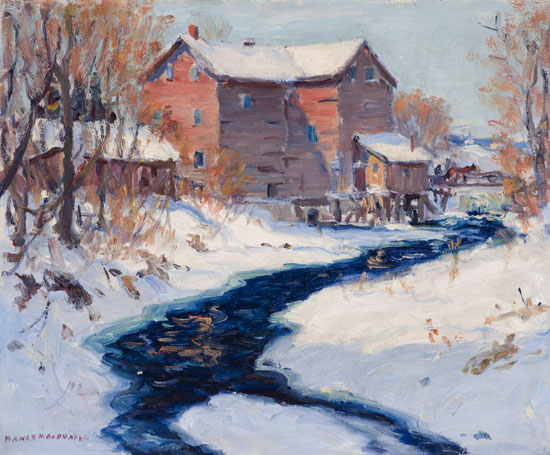 Mill at Cannington, Ont. by Manly Edward MacDonald