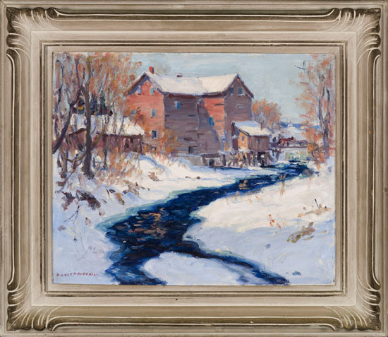 Mill at Cannington, Ont. by Manly Edward MacDonald