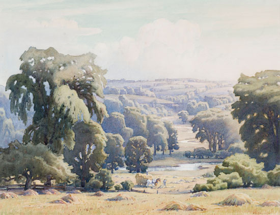 Midsummer at Newtonbrook by Frederick Henry Brigden