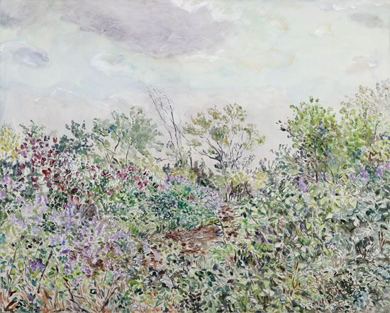 Lilac Bush by Rebecca Perehudoff