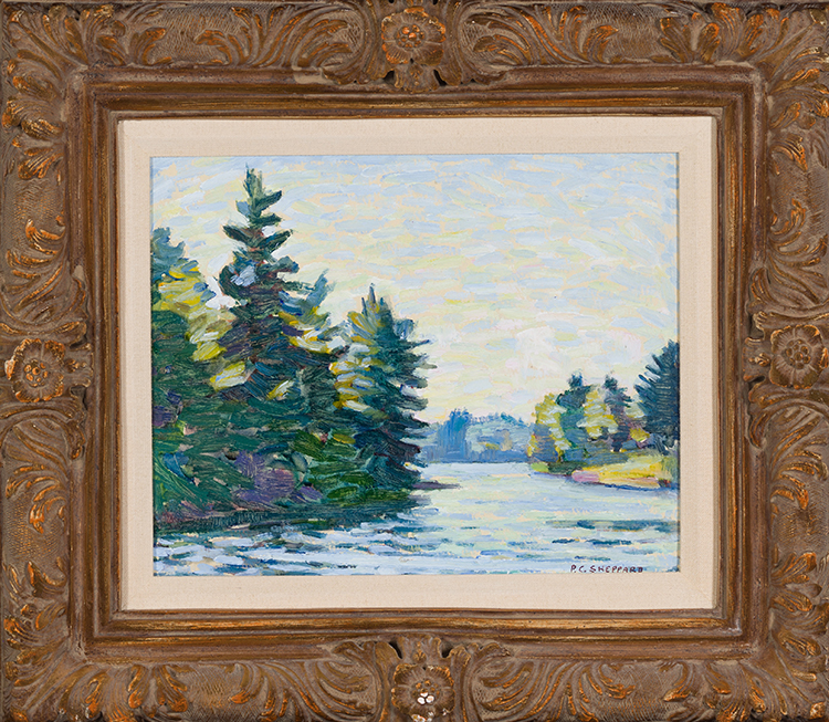 West View, Prospect Lake, Muskoka par Peter Clapham Sheppard