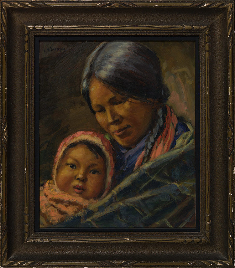 Mother and Child par James Henderson