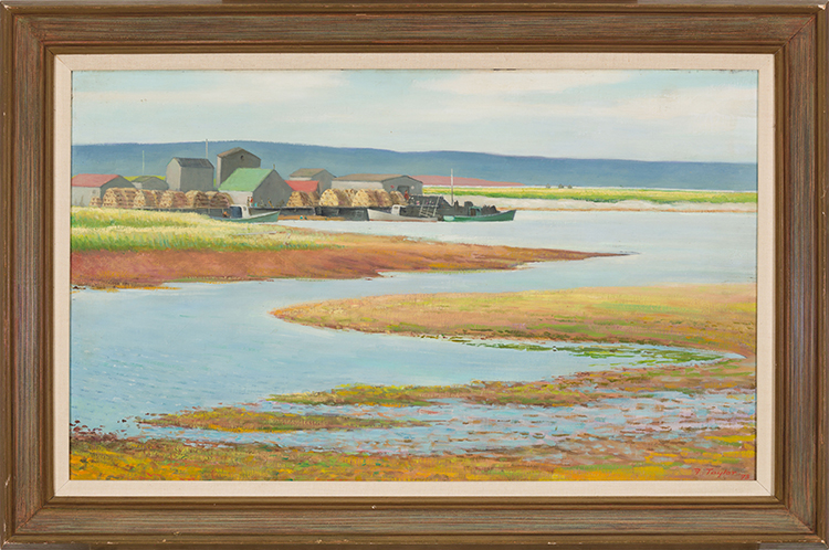 Low Tide at Gabarus: Cape Breton Island, N.S. par Frederick Bourchier Taylor