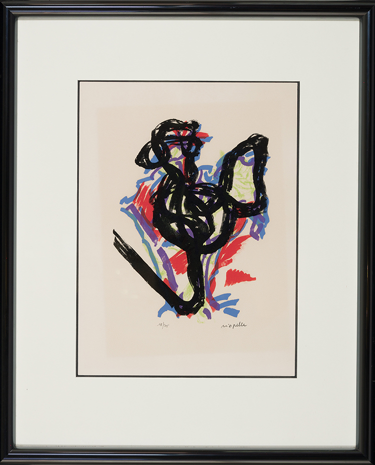 Parler de corde, Le Coq by Jean Paul Riopelle