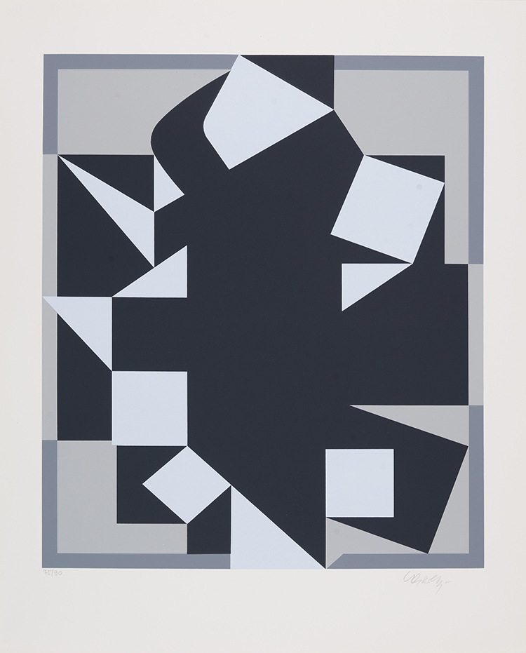 Works from Budapest 1 Print Portfolio by Victor Vasarely