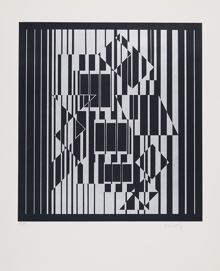 Works from Budapest 1 Print Portfolio by Victor Vasarely