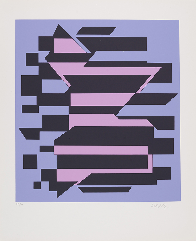 Works from Budapest 1 Print Portfolio par Victor Vasarely