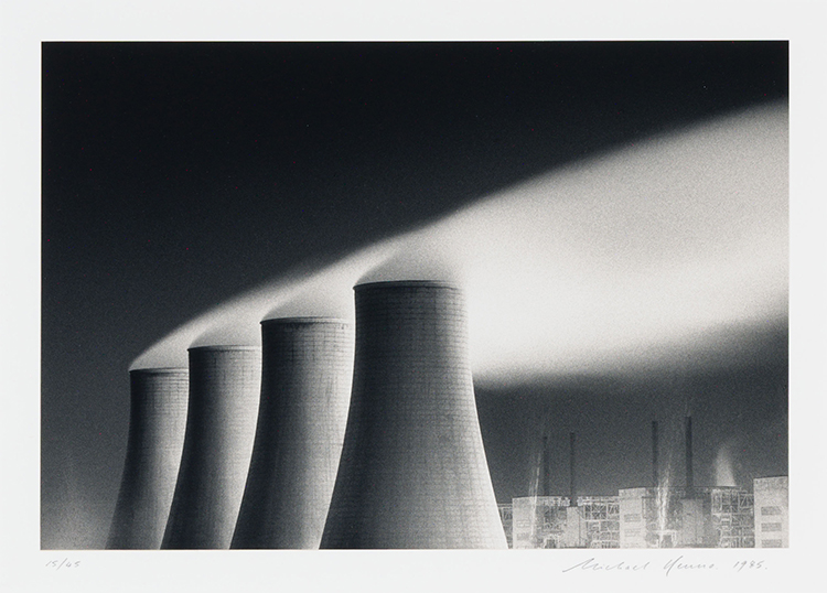 Chapelcross Power Station, Dumfries, Scotland, Study 1 by Michael Kenna