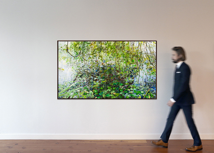 Reflections, VanDusen Garden by Gordon Appelbe Smith