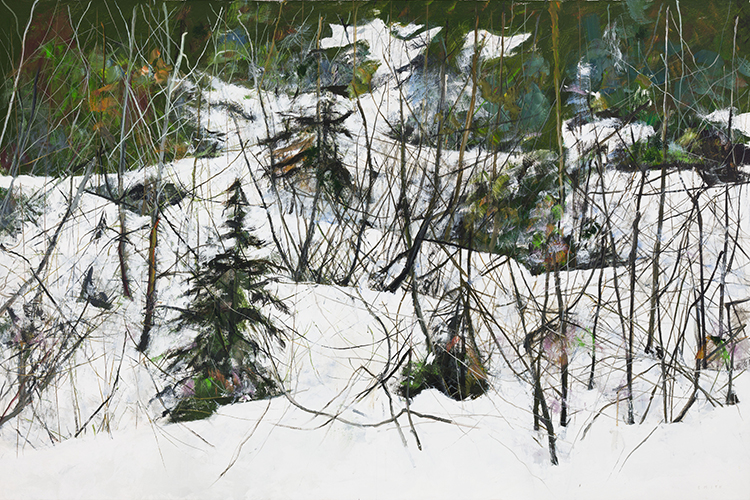 Late Snow, Cypress Mountain par Gordon Appelbe Smith