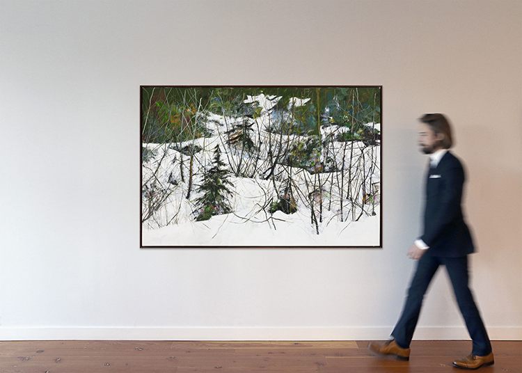 Late Snow, Cypress Mountain by Gordon Appelbe Smith