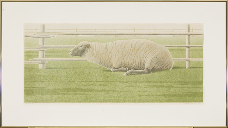 The Sheep par Christopher Pratt