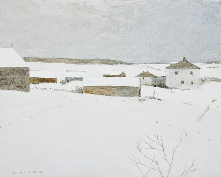 Paysage d'hiver par Claude A. Simard