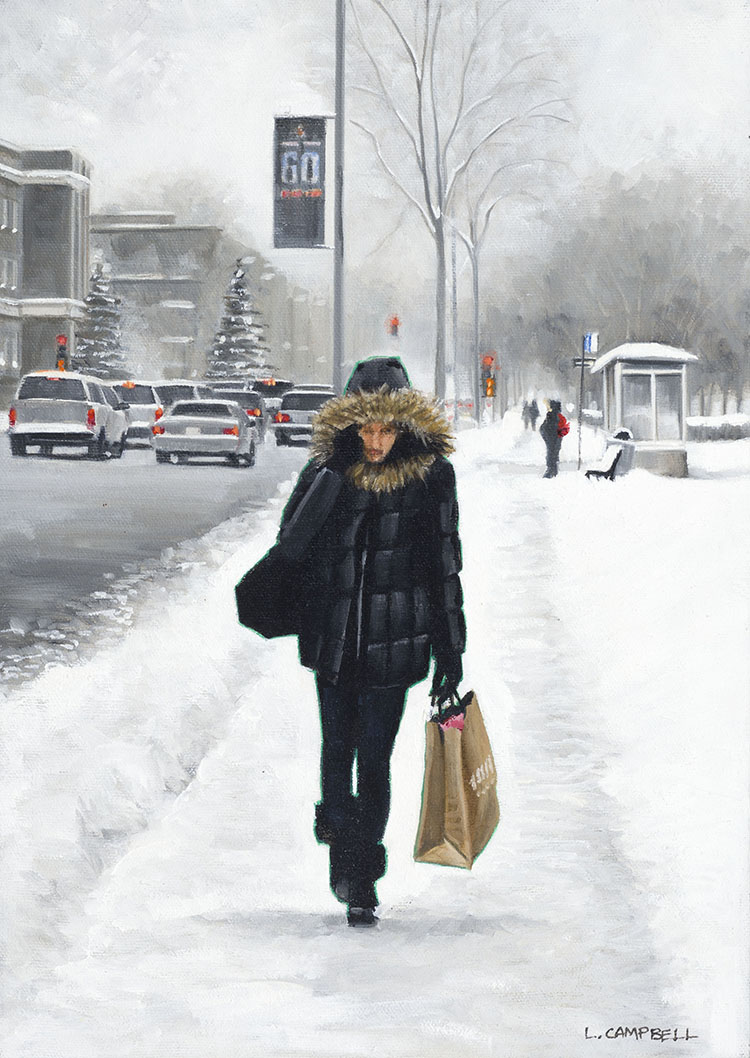 Sherbrooke St at Arlington Ave by Laurie Campbell