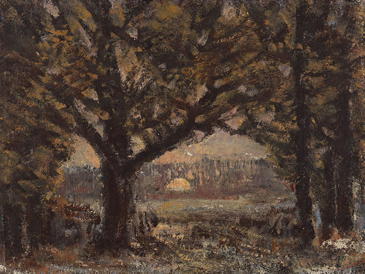 Winter Sunset by Homer Ransford Watson