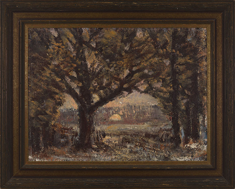 Winter Sunset by Homer Ransford Watson