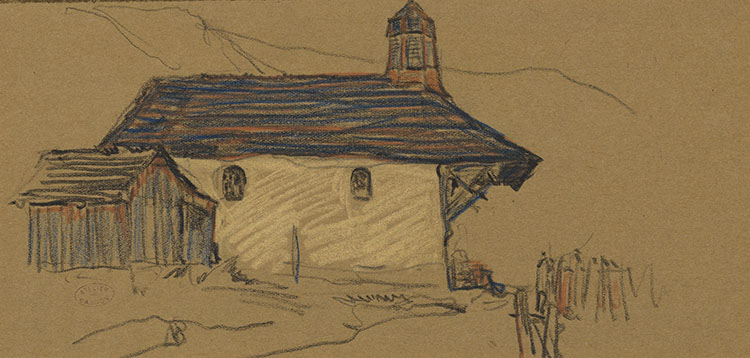 Cantons De Grison by Clarence Alphonse Gagnon