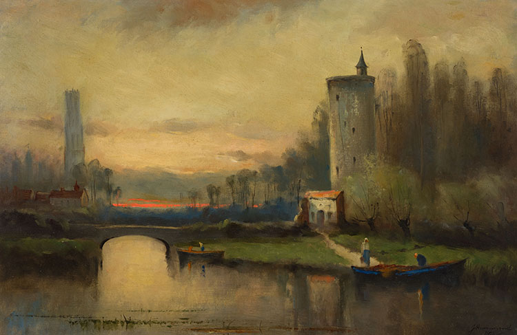 Bruges, Belgium by John A. Hammond