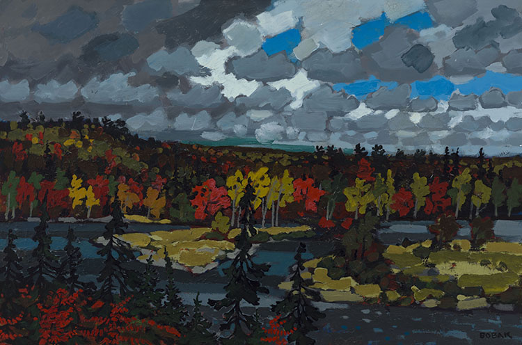 Nashwaak River by Bruno Joseph Bobak