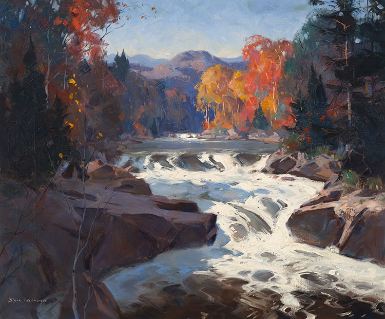 Tumbling Waters by John Eric Benson Riordon