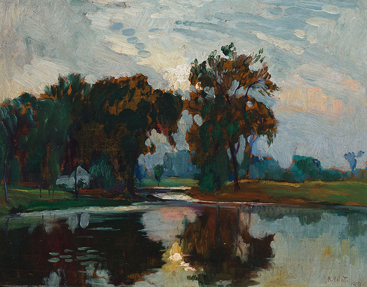 Sunset, St. Eustache by Robert Wakeham Pilot