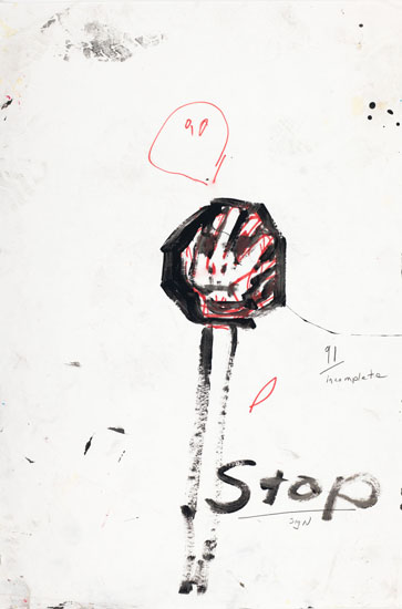 Stop Sign by John Scott
