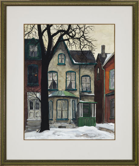 House on Gould St. by Albert Jacques Franck