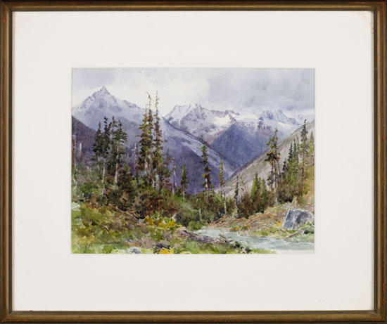 Rocky Mountain Scene par Frederic Marlett Bell-Smith