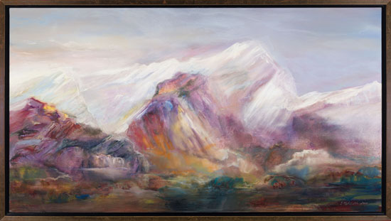 Rocky Mountain Glen by Ernestine Tahedl