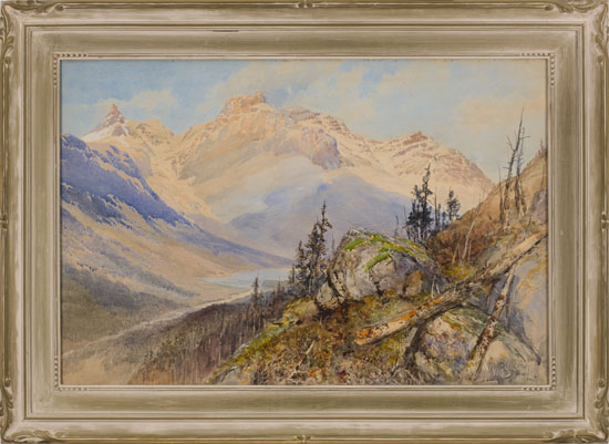 Mountain Landscape by Frederic Marlett Bell-Smith