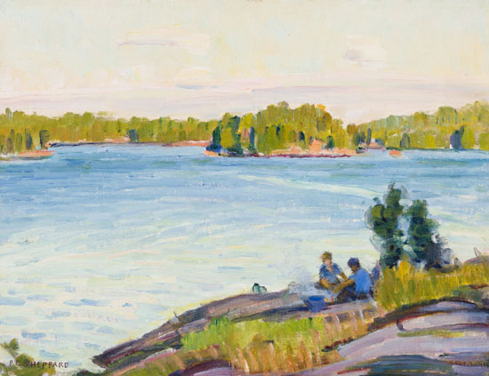 Summer Idyll, Muskoka by Peter Clapham Sheppard