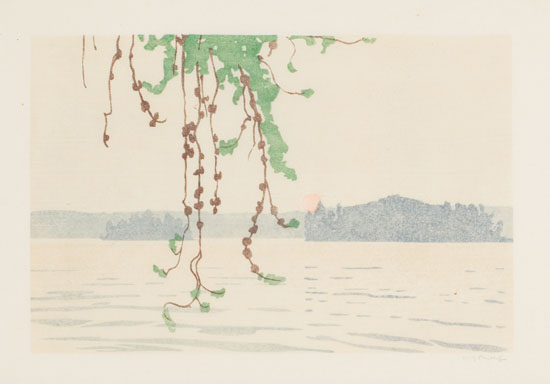 	Smoke Haze, Lake of the Woods by Walter Joseph (W.J.) Phillips