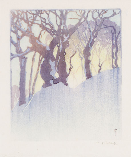 	Snow Bank par Walter Joseph (W.J.) Phillips