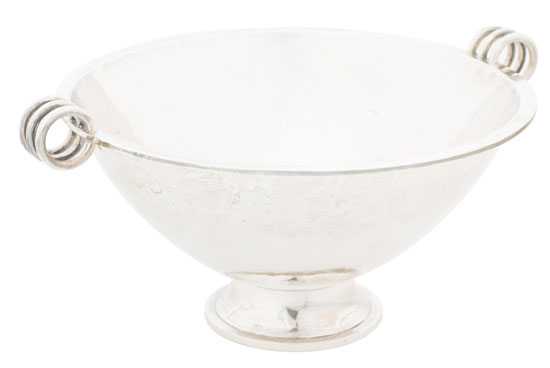 Silver Bowl by Hans Hansen