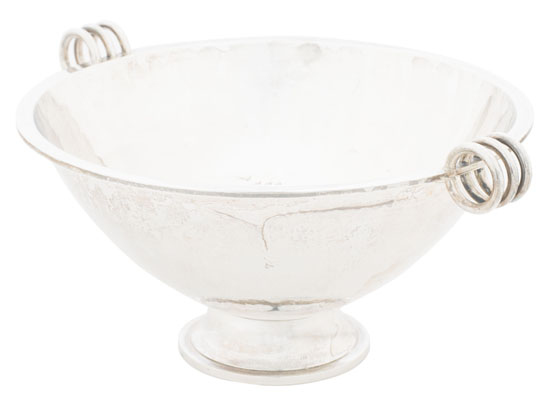 Silver Bowl by Hans Hansen